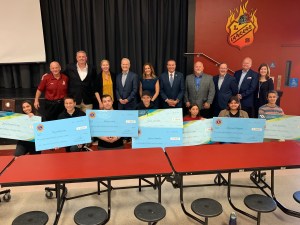 Seven OASIS students earned $500.00 scholarships from Whittier Lions Club and Credit Union of Southern California